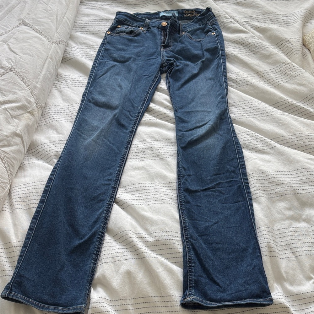 7 For All Mankind Indigo Boot Cut Jeans